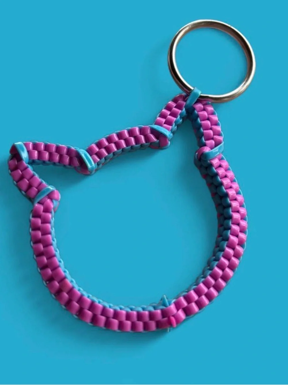 Handmade Boondoggle Keychain